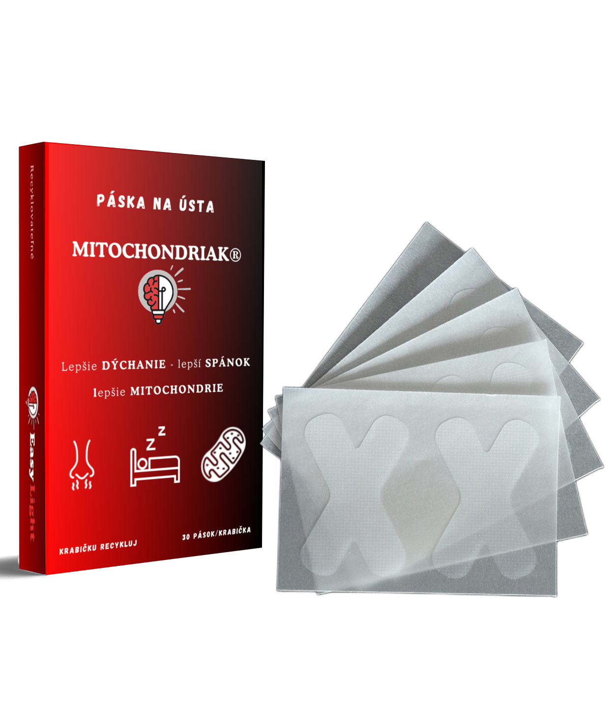 Páska na ústa Mitochondriak® pre lepší spánok fotka
